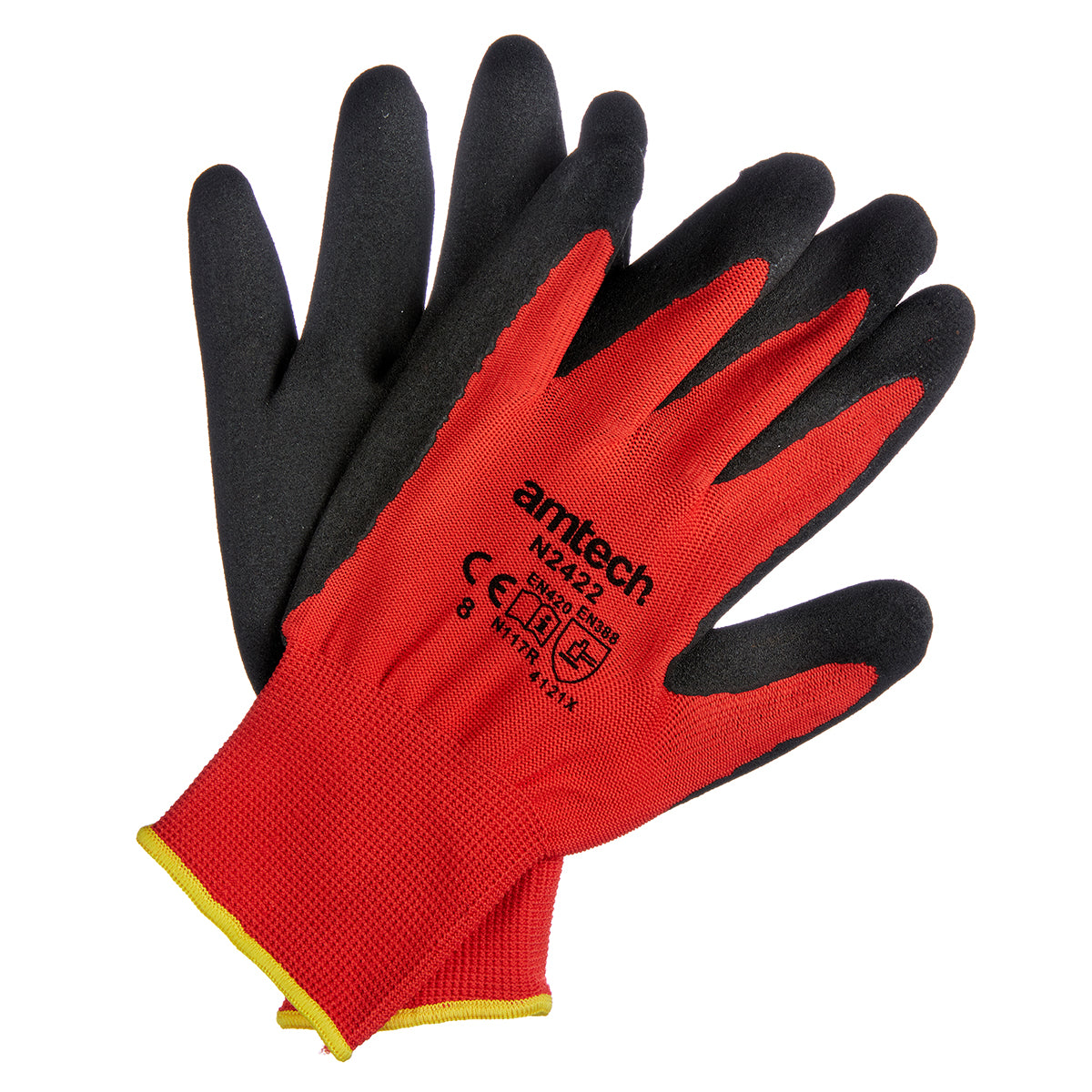 Nitrile Performance Work Gloves (Size 8) Medium
