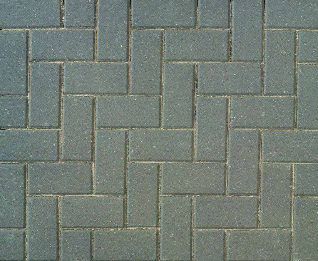 BRETT Omega Driveway Block Paving CHARCOAL 1m2