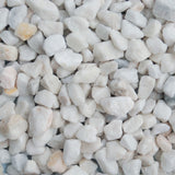 POLAR WHITE CHIPPINGS 10-20mm BULK BAG