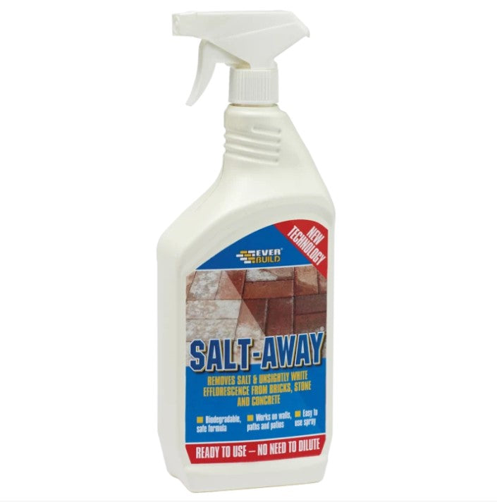 Salt-Away: Salt, Efflorescence Remover - EVERBUILD