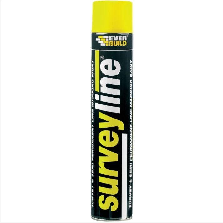 Surveyline: Spray marking paint - EVERBUILD