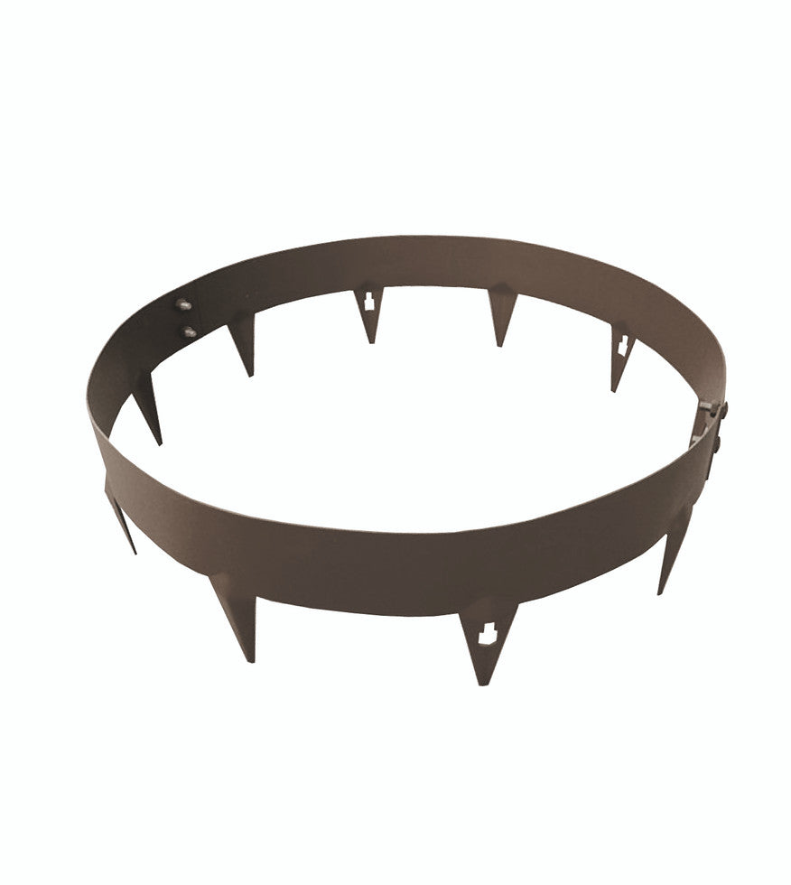 GARDEN TREE RING, Brown, 600mm Diameter (2 sections), CORE EDGE