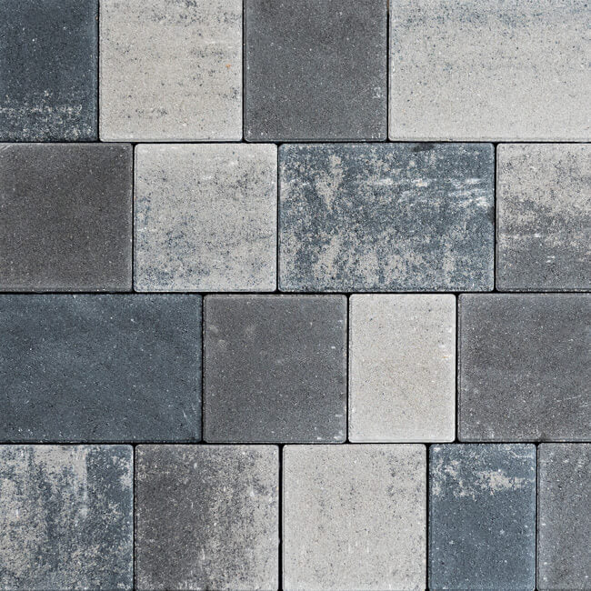 BARLEYSTONE Castlepave Paving Smooth - ASHBLEND 1m2