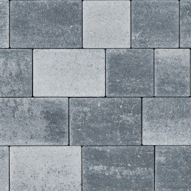 BARLEYSTONE Castlepave Paving Smooth - SILVER GREY 1m2