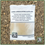 HLSupplies 25kg bag of ballast, a mix of sharp sand and gravel for concrete, paths, and foundations.