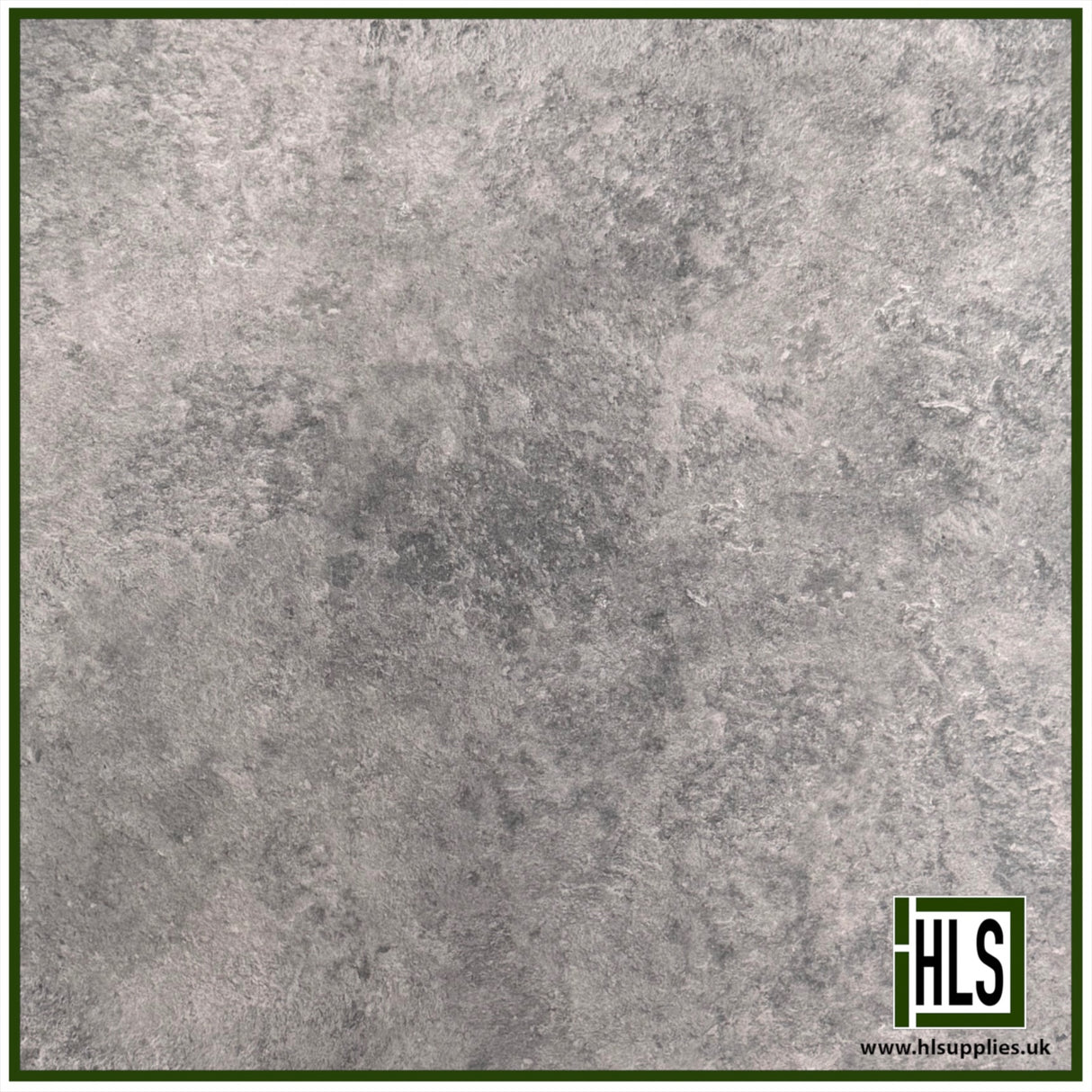 HLSupplies Timeworn Porcelain Paving in Flint, a deep steel grey aged stone-effect outdoor tile with textured finish.
