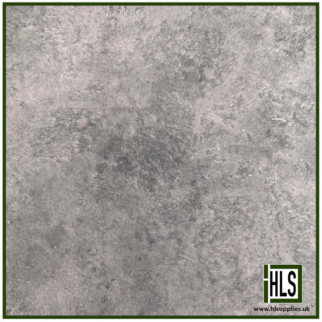 HLSupplies Timeworn Porcelain Paving in Flint, a deep steel grey aged stone-effect outdoor tile with textured finish.