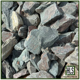 HLSupplies 100-150mm angular grey granite gabion stone for retaining walls and landscaping projects.
