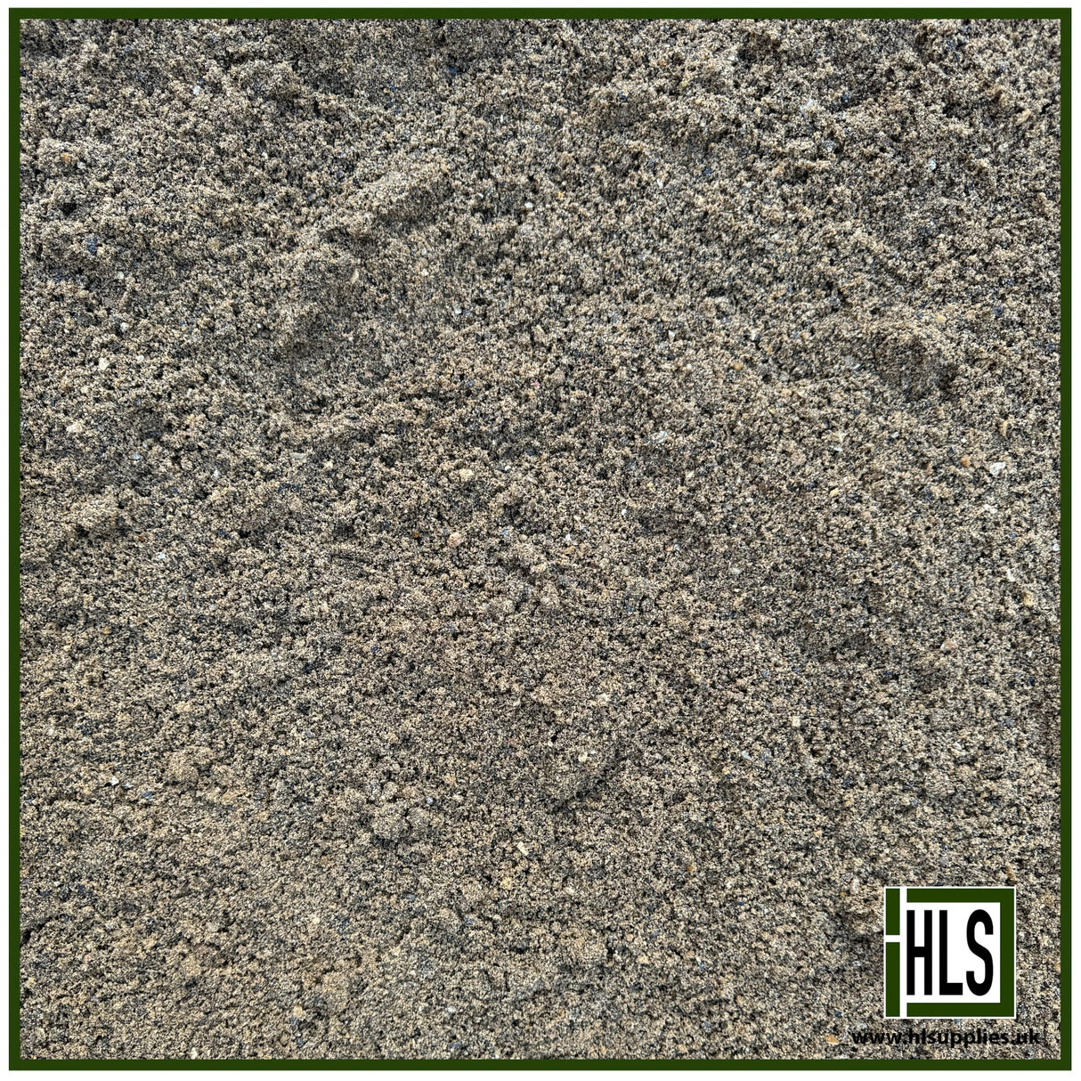 HLSupplies grey sharp sand aggregate for construction and landscaping, available in bulk bags and 25kg bags.