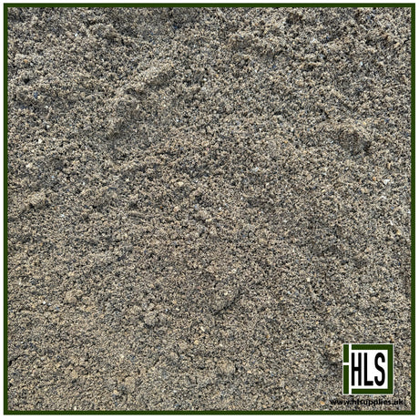 HLSupplies grey sharp sand aggregate for construction and landscaping, available in bulk bags and 25kg bags.