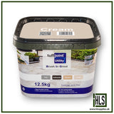 HLSupplies TuffJoint Utility Brush-In Grout in Cream, a 12.5kg tub of ready-to-use paving jointing mortar.