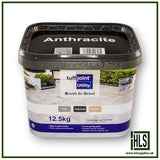 HLSupplies TuffJoint Utility 12.5kg Anthracite brush-in paving grout tub for patios and driveways
