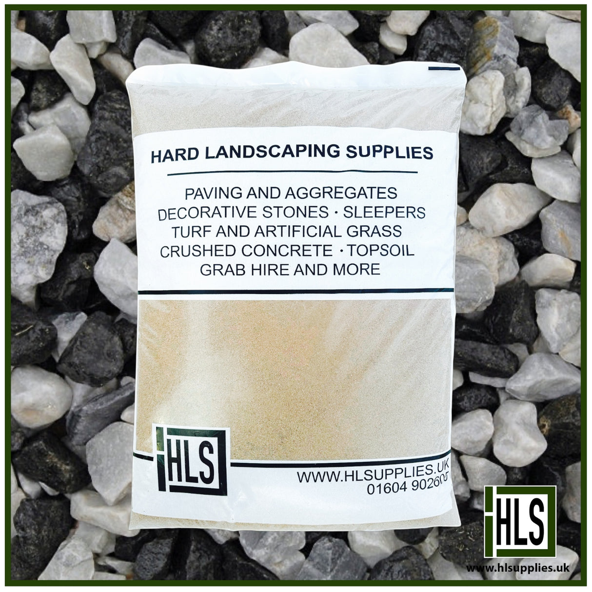 BLACK ICE CHIPPINGS 14-20mm