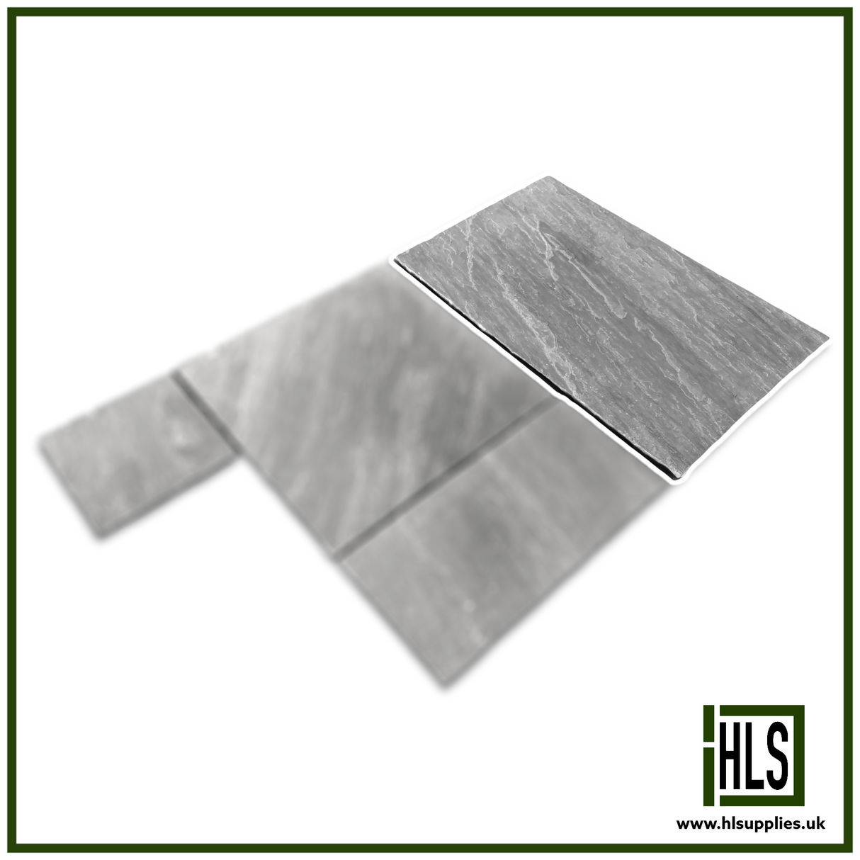 600 x 900mm KANDLA GREY SANDSTONE PAVING SLAB 22mm CALIBRATED