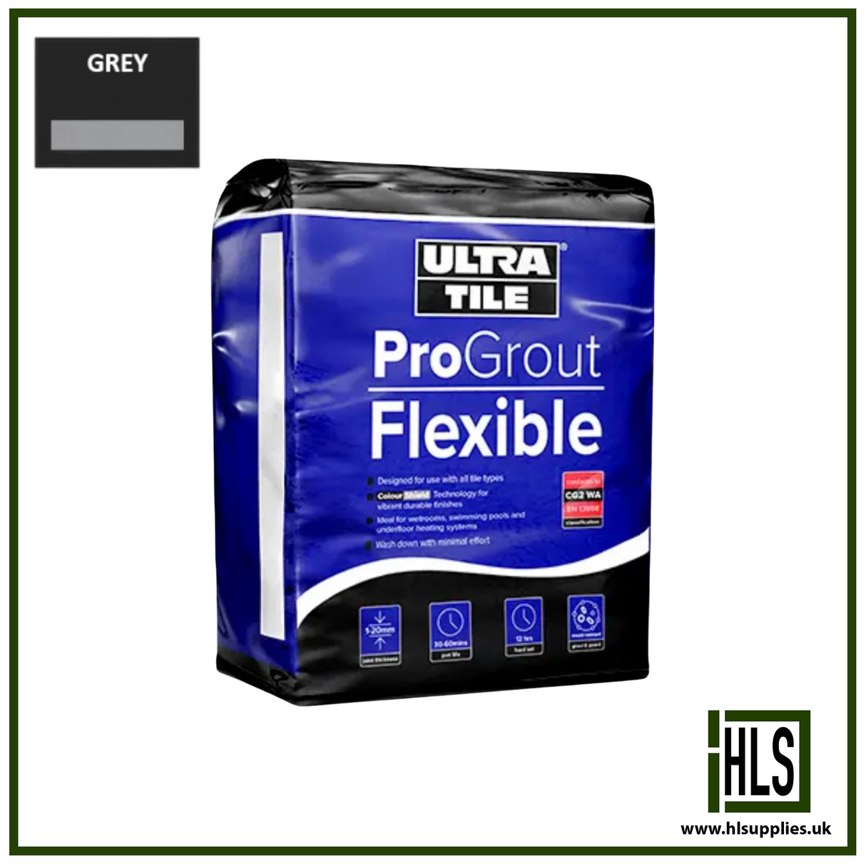 INSTARMAC UltraTile PROGROUT FLEXIBLE GREY 10kg