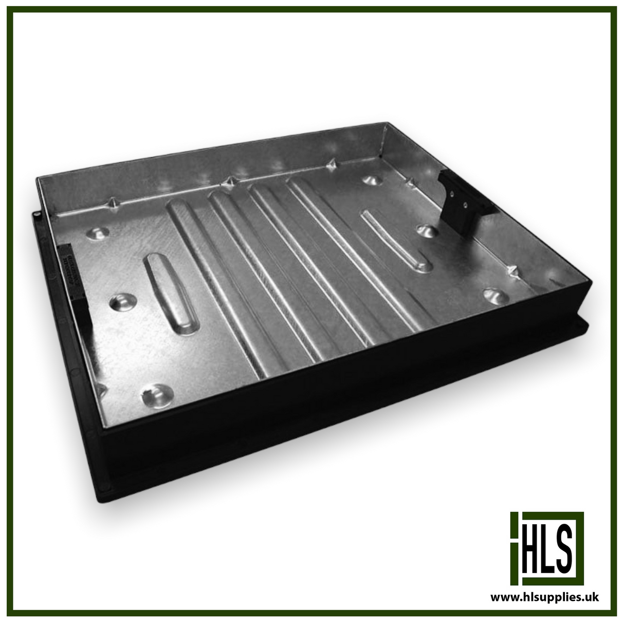 Clark Drain Recessed Manhole Cover & Frame – 600mm x 450mm x 80mm